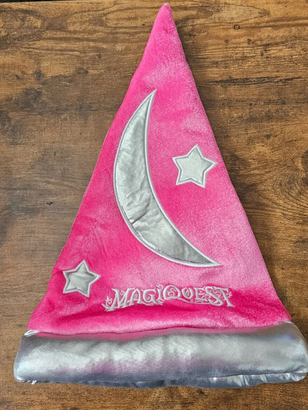 Great Wolf Lodge plush pink MagiQuest wizard hat